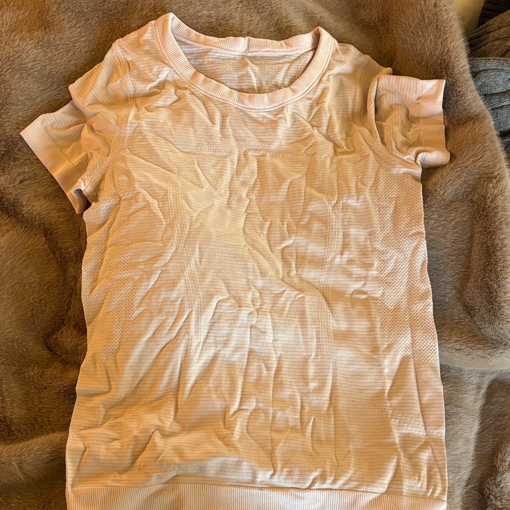 lululemon athletica Pink Short Sleeve Top